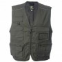 GILET VERDE MULTITASCHE TG.M