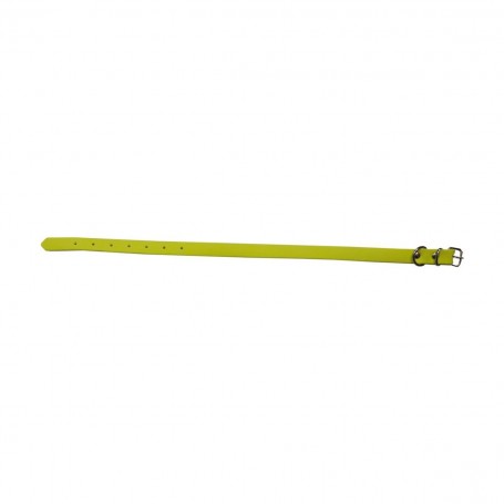 COLLARE PVC GIALLO FLUO CM.45X1,5