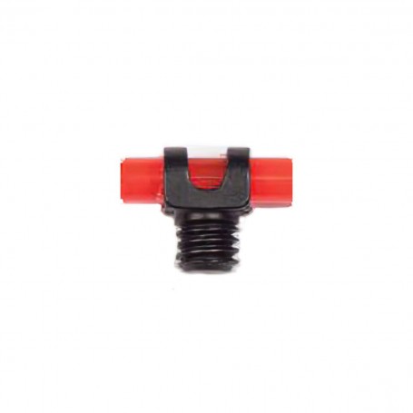 MIRINO ROSSO FLUO 2X7 FILETTO 2,6