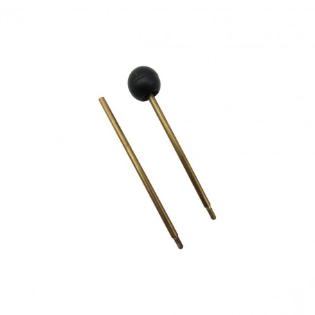 BACCHETTA OTTONE 2PZ PISTOLA CON POMELLO