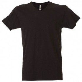 T-SHIRT M/CORTA NERA TG.XL