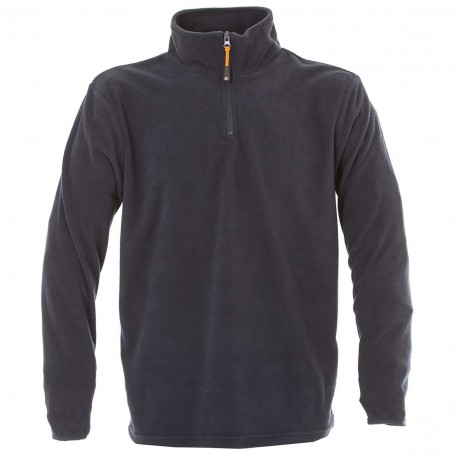 MICROPILE NAVY 1/2 ZIP TG L