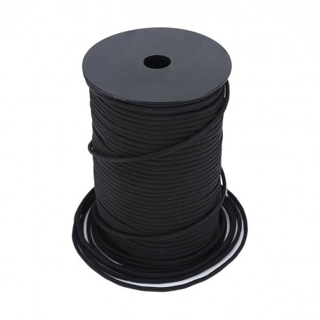 PARACORD NERO MM 5 MT 70