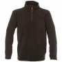 MICROPILE NERO 1/2 ZIP TG XXL
