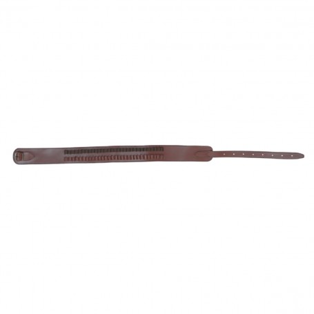CARTUCCERA PELLE MARRONE CARABINA