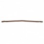 BRETELLA PIANA PELLE MARRONE
