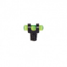 MIRINO FIBRA OTTICA VERDE 2X8 FILETTO 3,0