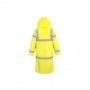 IMPERMEABILE LUNGO GIALLO TAGLIA XXL