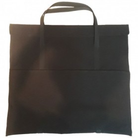 BORSA PORTA GAP IN COTONE NERO