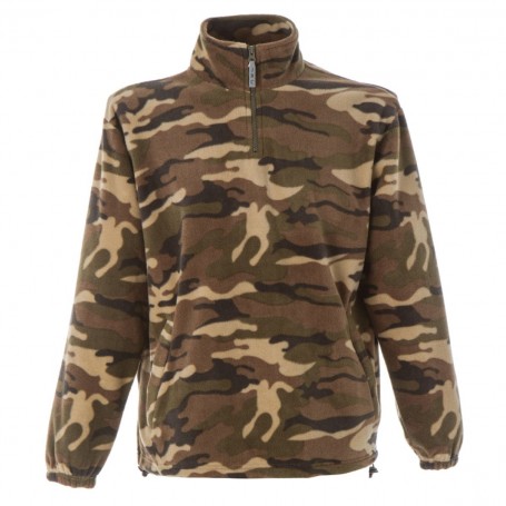 PILE MIMETICO 1/2 ZIP TG.L