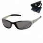 OCCHIALE POL.SILVER(NERO/ARGENTO)